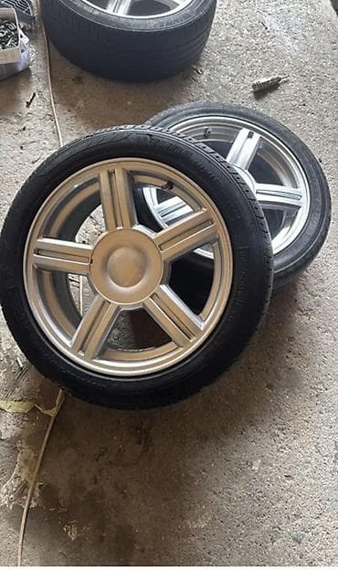 5 qol disk və təkər dəsti - 4 ədəd yüngül lehimli disk: 5 qollu