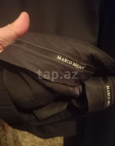 qadın köynək modelləri: Kostyum, Demisezon, rəng - Qara — 3