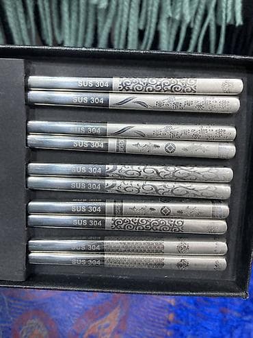 das yunu: Məhsul: Paslanmayan poladdan çubuqlar (SUS 304), dəst - Material: SUS — 3