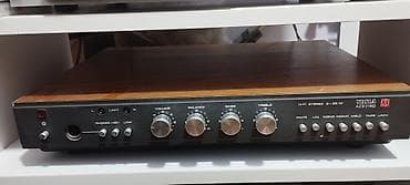 ses mixeri: TESLA AZS 218D Hi‑Fi stereo gücləndirici - Güc: 2 x 50 W (stereo) - — 1