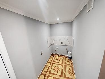 modern evler: 1 otaqlı kiçik həyət evi Dekorativ kərpic üzləmə, dam örtüyü profil — 7