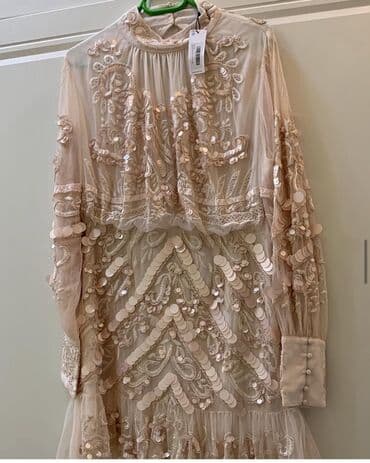 стеклянные полки на заказ: Ziyafət donu, Mini, Karen Millen, M, L — 2