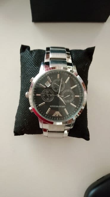 relax saat: Qol saatı, Emporio Armani, rəng - Gümüşü — 2