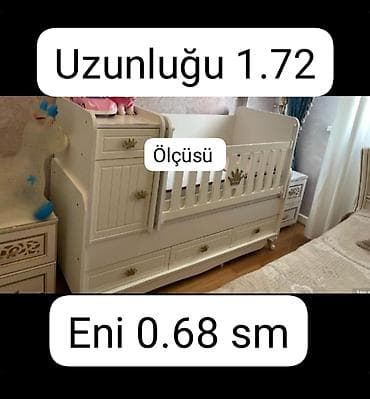 Oğlan üçün, İşlənmiş, Dördbucaq, Beşik, Matras ilə