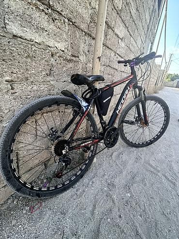 Meidah E300 dağ velosipedi - Göz oxşayan qara-qırmızı dizaynlı — 7