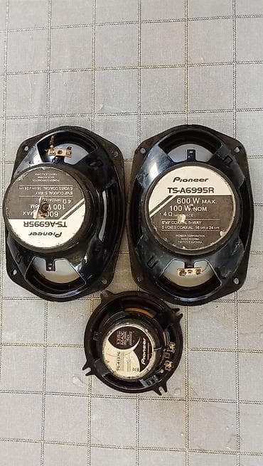 Pioneer avtomobil akustikası dəsti - 2 ədəd 6"x9" koaksial dinamik