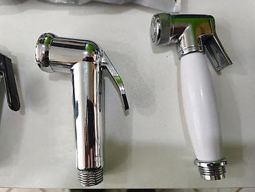 dus: Tualet üçün əl bidəsi/sprey başlıqları - Material: metal xrom örtüklü — 1