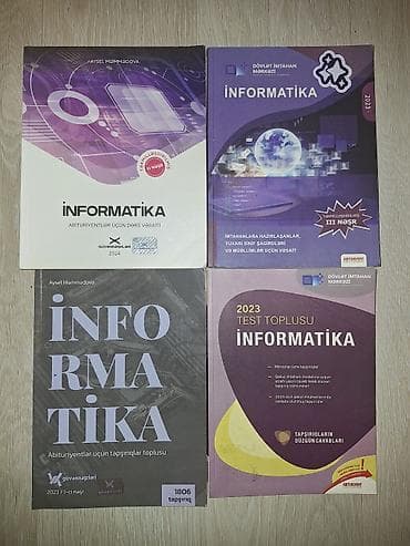 Toplu 2023 informatika - 6 manat Güvən informatika 2024 - 8 manat — 1