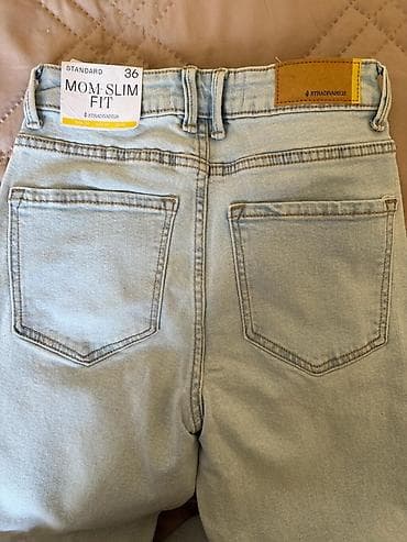 bagi şalvar: Cinslər, Stradivarius, S, rəng - Mavi — 2