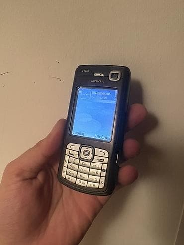 Nokia N70, rəng - Qara, Düyməli