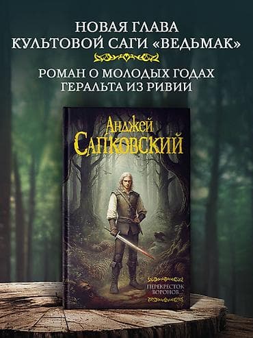 İdman və istirahət: Анджей Сапковский — «Перекрёсток воронов» Книга из вселенной Ведьмака — 1