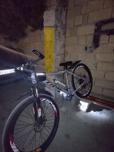 volesped: TIME markalı dağ velosipedi - Rəng: boz/gümüşü gövdə, qara — 2