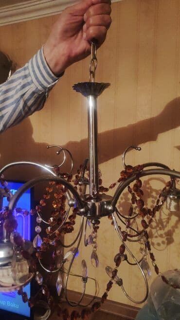 çilçıraqlar: Çılçıraq, 5 lampa, Xrustal — 10