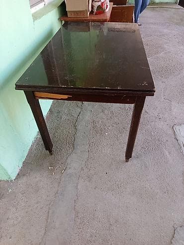 qedimi stullar: Klassik masa, Açılmayan, Taxta, Dördbucaq masa — 3