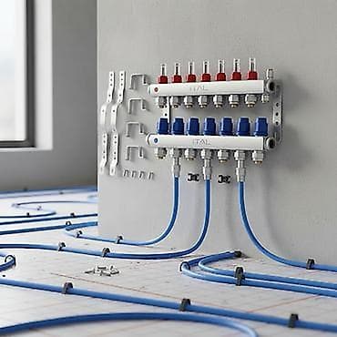 🔥 İsti Döşəmə (Pol) Üçün Kollektorlar və Aksesuarlar – Tam Sistem — 1