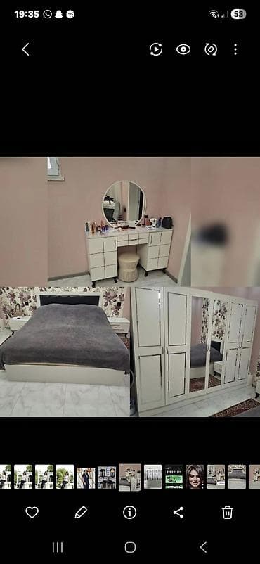 delloro mebel instagram: Yataq otağı mebel dəsti rənv ag - Dəst tərkibi: • Geniş iki nəfərlik — 1