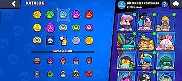 Brawl Stars hesabı – yüksək inkişaflı və tam kolleksiya yönümlü profil — 4