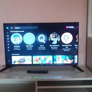 TCL Smart TV - Ekran ölçüsü: təxminən 40–43 düym (şəkildən göründüyü
