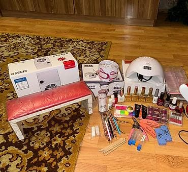 Peşəkar dırnaq baxımı üçün tam set Məzmun: - SUN UV/LED lampa (zaman