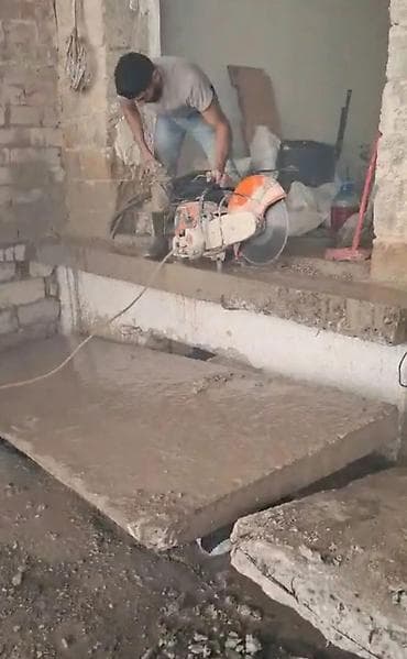 pol avtomat svarka: Beton deşmə və kəsmə xidməti - Dəqiq alətlərlə armaturlu beton — 5