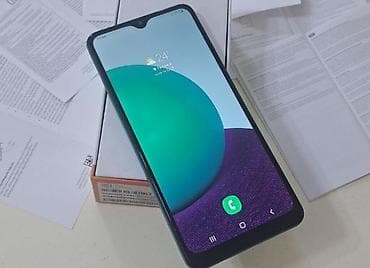 iphone 4 satilir: Samsung Galaxy A02, 32 GB, rəng - Göy, Zəmanət, Düyməli, Sensor — 6
