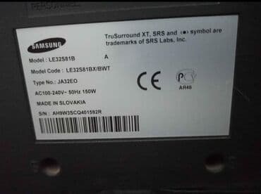 samsunq a 56: İşlənmiş Televizor Samsung 40" — 2