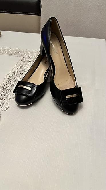 Makasin və loferlər: Qadın klassik tufli – Cosottini - Rəng: qara - Üst material: hamar — 2