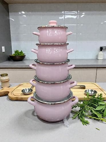 Посуда для готовки: Кастрюля, цвет - Белый — 3