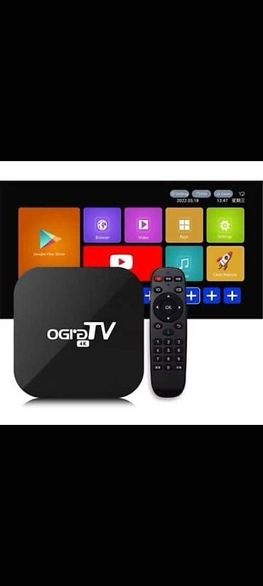 android box tv: Yeni Smart TV boks Atv + 8 GB / 128 GB, Android, Ödənişli çatdırılma, Rayonlara çatdırılma, Ünvandan götürmə — 1