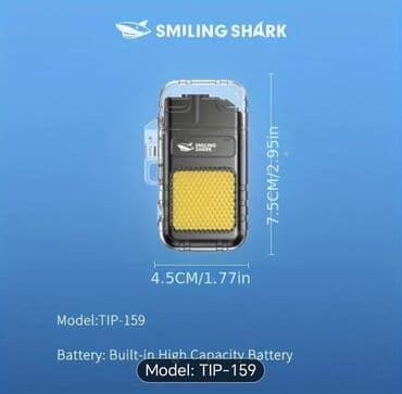 led isiqlar: Smiling Shark TIP-159 modeli, daxili batareyası olan, çoxfunksiyalı — 3