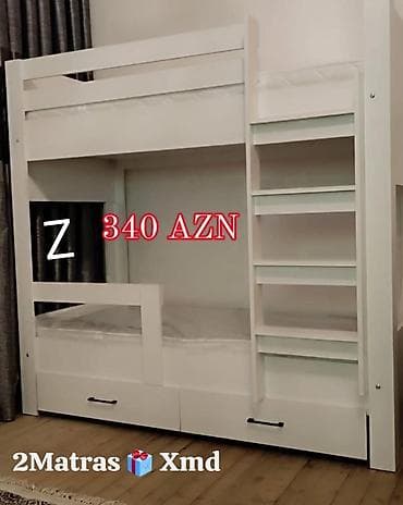 Oğlan və qız üçün, Yeni, Çarpayı, Matras ilə, Siyirməli — 1