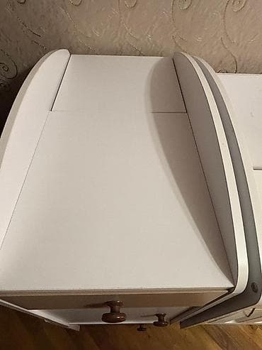 transformer çarpayı: Uşaq beşiyi – modul tipli “teddy” dizaynı - Rəng: ağ və bej — 4