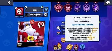 Brawl Stars hesabı – yüksək göstəricilər və zəngin kontent - — 3