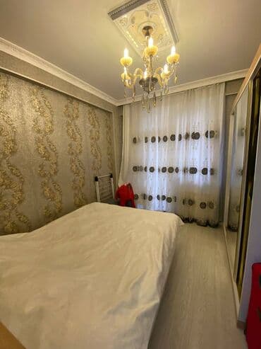 kesle kiraye: Mənzil kirayı verilir. 2 otaq 17.3 mərtəbə. Teze temirden cixmish — 3