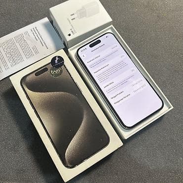 IPhone 15 Pro, 256 GB, Natural Titanium, Face ID — 2