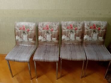 Quruducular: Mətbəx üçün, İşlənmiş, 4 stul — 1