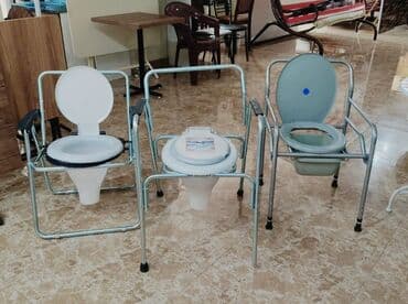 унитаз для инвалидов переносной: 🩺Əsa (çəlik) böyüdüb kiçiltmək olur 20 AZN (çatdırılma ödənişli) 🩺Əsa — 1