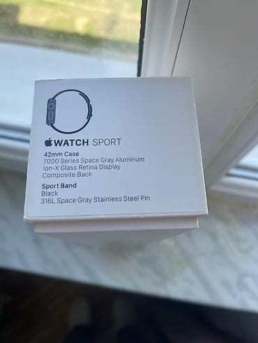 aksesuar instagram: İşlənmiş, Smart saat, Apple, Sensor ekran, rəng - Boz — 10