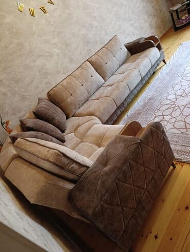 Təmir və tikinti: Künc divan, İşlənmiş, Açılan, Parça — 2