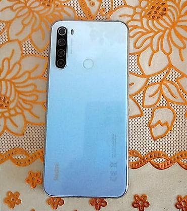 iohone 8: Redmi Note 8, 64 GB, rəng - Göy, Barmaq izi — 3