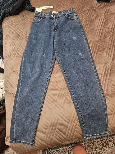 pull and bear: Qadın cins şalvarları – müxtəlif rəng və modellər - Modellər: Klassik — 4