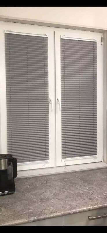 Pərdə və tüllər: Plisse jalüz – pəncərə çərçivəsinə ayrıca quraşdırılan, yuxarı-aşağı — 3