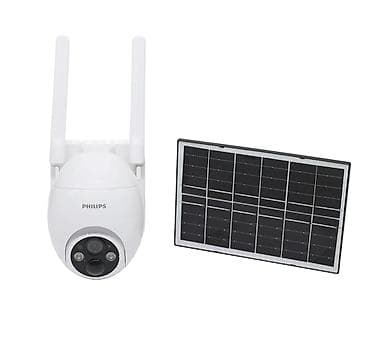 günəş paneli kamera: Philips Günəş panelli Wi‑Fi təhlükəsizlik kamerası - Günəş paneli ilə — 1