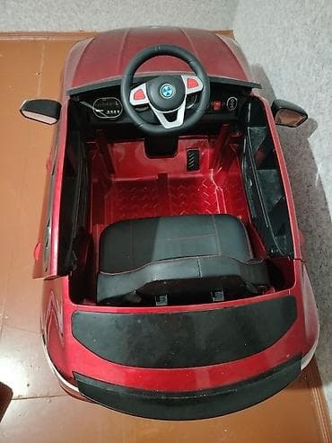 b class makasin: Uşaq üçün elektrikli miniatür avtomobil – qırmızı rəngdə, krossover — 6
