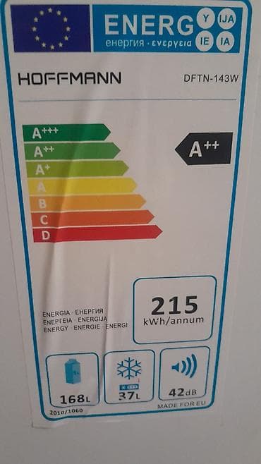 vr 2: Hoffmann DFTN-143W iki qapılı soyuducu - Enerji sinfi: A++ - İllik — 2