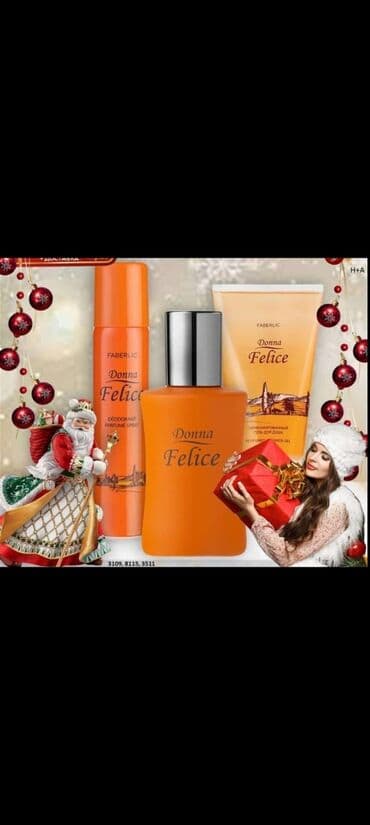 lancôme idôle qiymeti sabina: Donna Felice 50 ml Qadın Ətri Duş Geli Həmin Ətrin 150 ml Dezedorant — 1