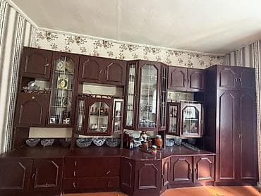 Klassik qonaq otağı üçün iri divar komplekti - Material: ağac