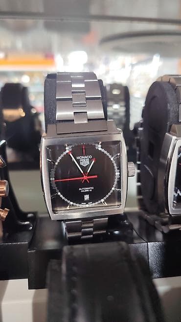 TAG Heuer Monaco avtomatik kişi saatları - Korpus: kvadrat formada — 3