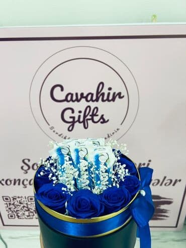 шоколад: Bounty qutusu💙 S/M/L ölçüləri mövcuddur ✨ _ 📍 Ünvan: Adil İsgəndərov — 2