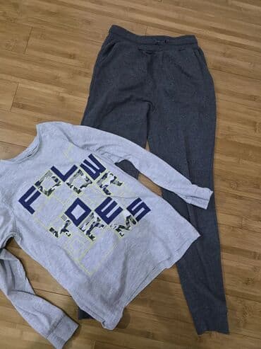 ag koynekler: İdman dəsti, Defacto, rəng - Boz — 1